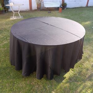 Mantel redondo negro 2,90mts