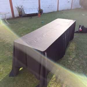 mantel rectan. Negro 3x2mts